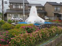 中滑川市街